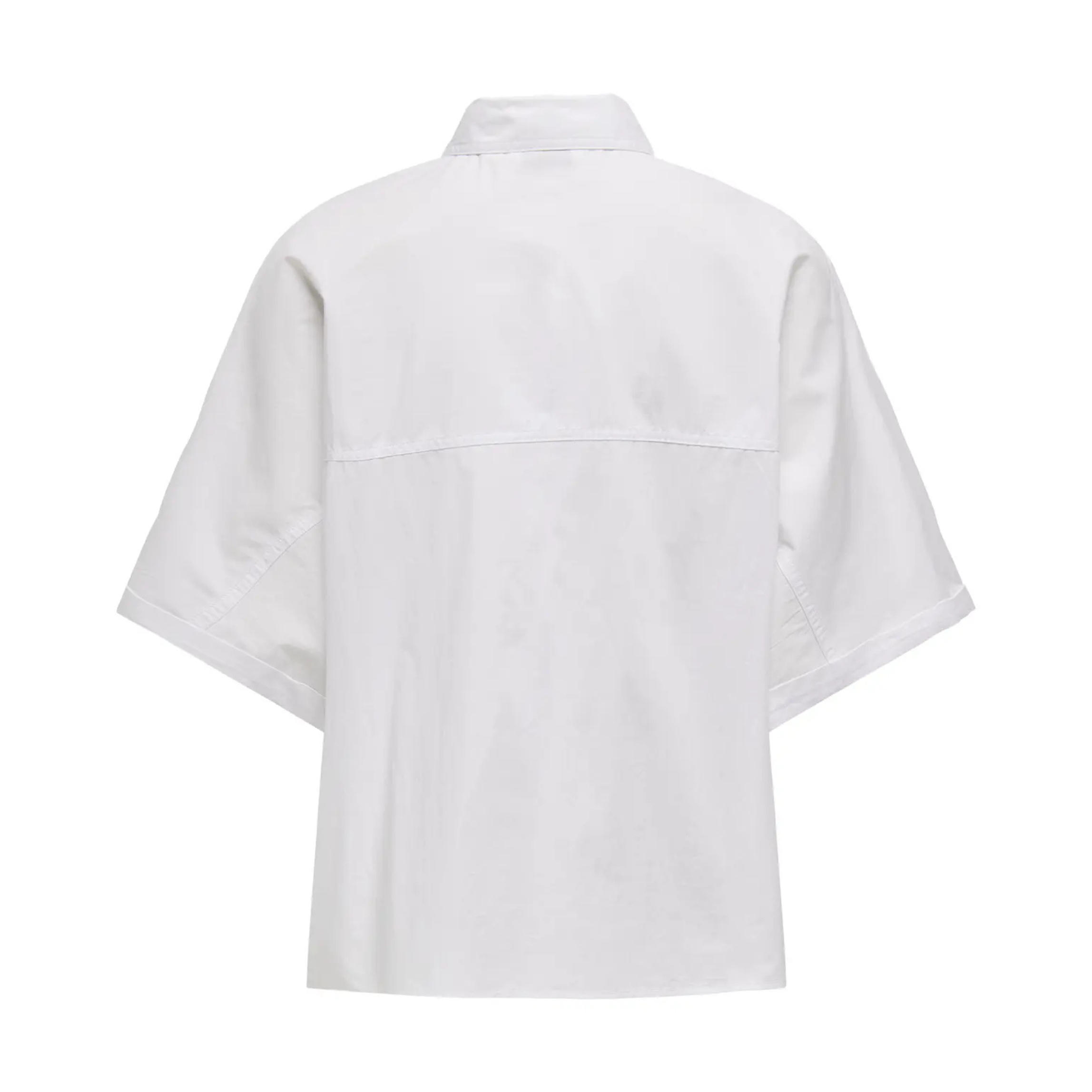 ONLY - SKJORTE - MARI BOXY 15348868 - BRIGHT WHITE