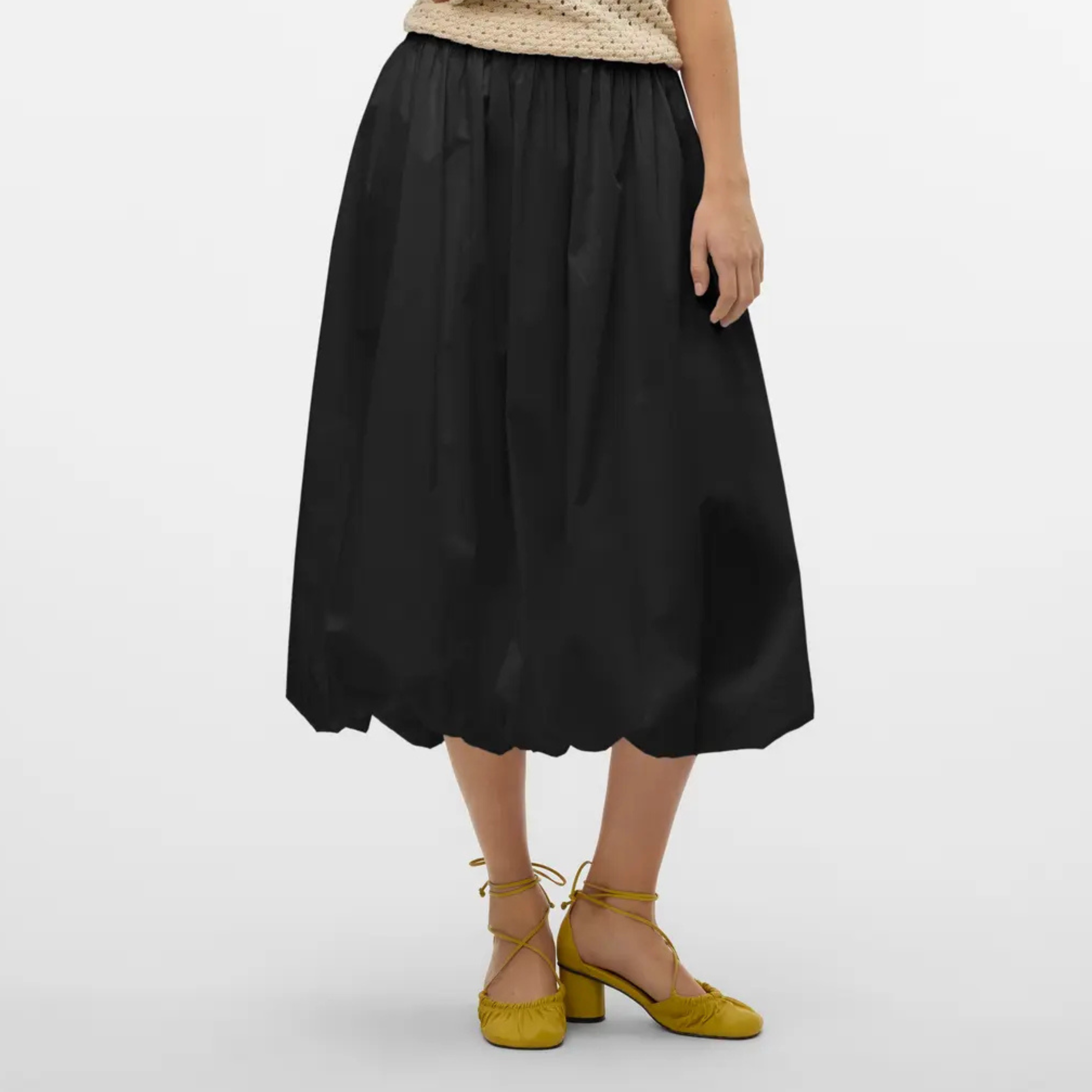 VERO MODA - NEDERDEL - FRIBA BALLOON 10329145 - SORT