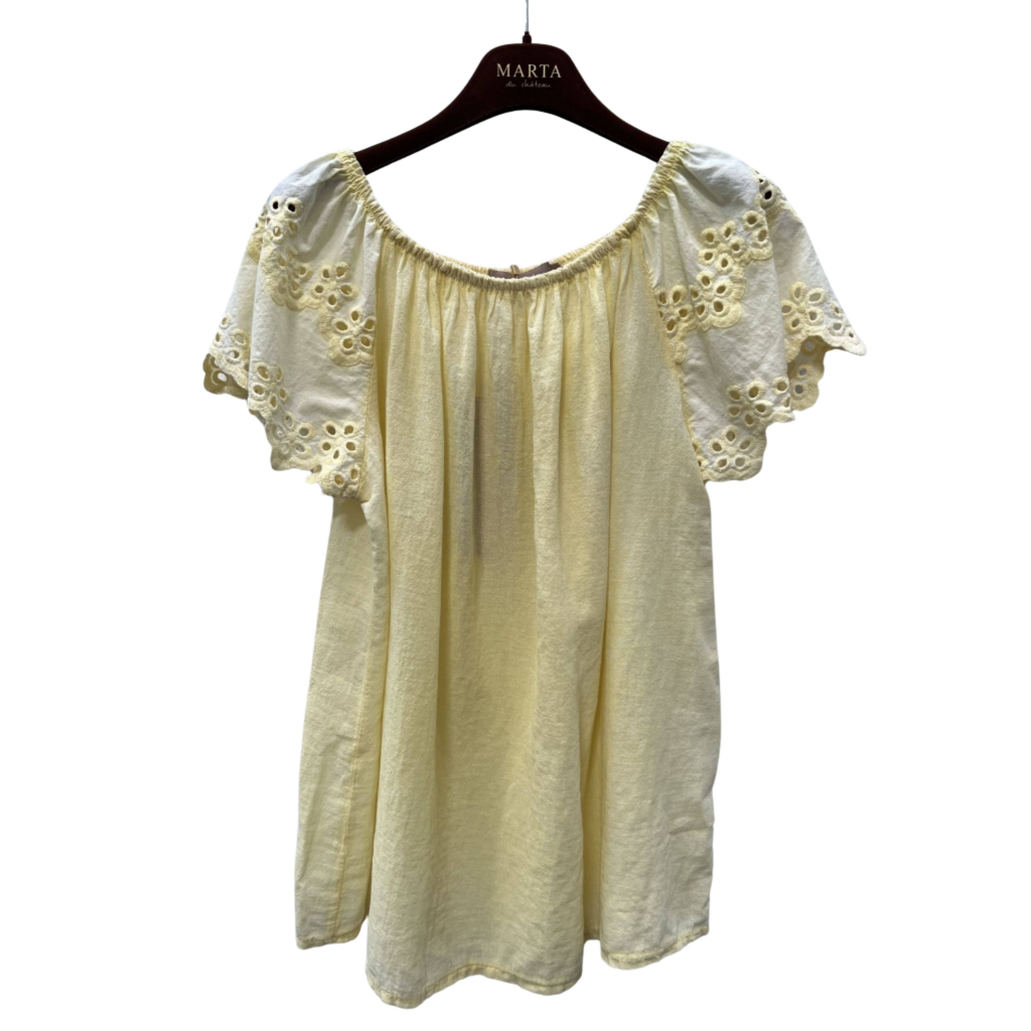 MARTA DU CHATEAU - TOP - RANDI 22826 - YELLOW