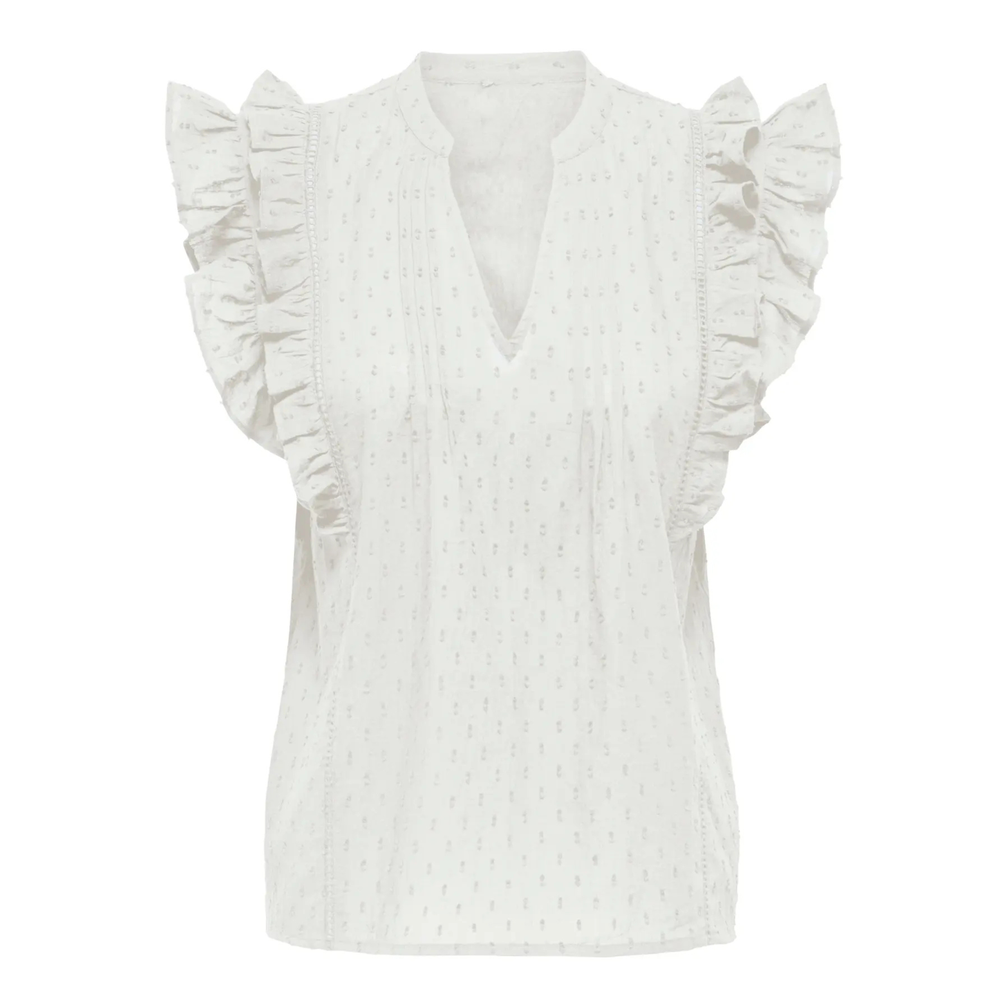 ONLY - TOP - RAINA 15365888 - CLOUD DANCER