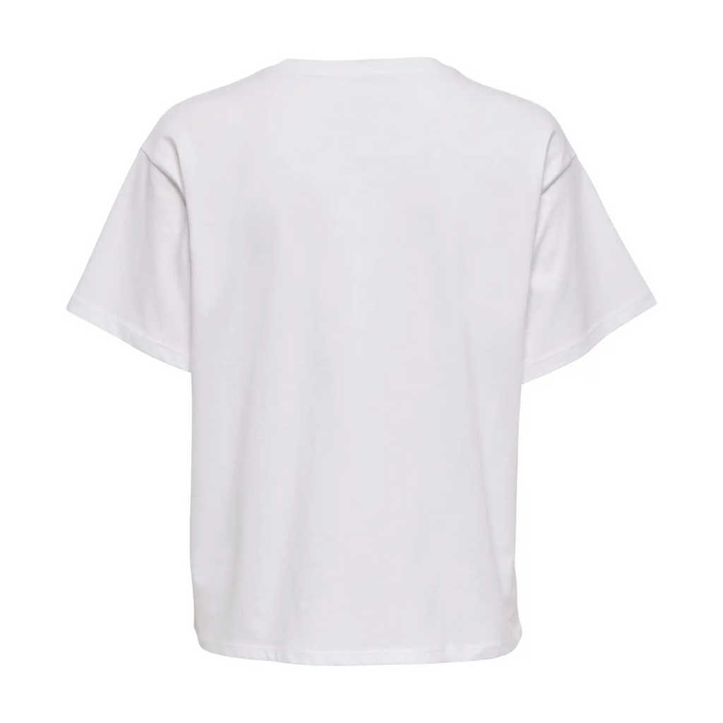 ONLY - T-SHIRT - ZAMMY 15365527 - WHITE HEART