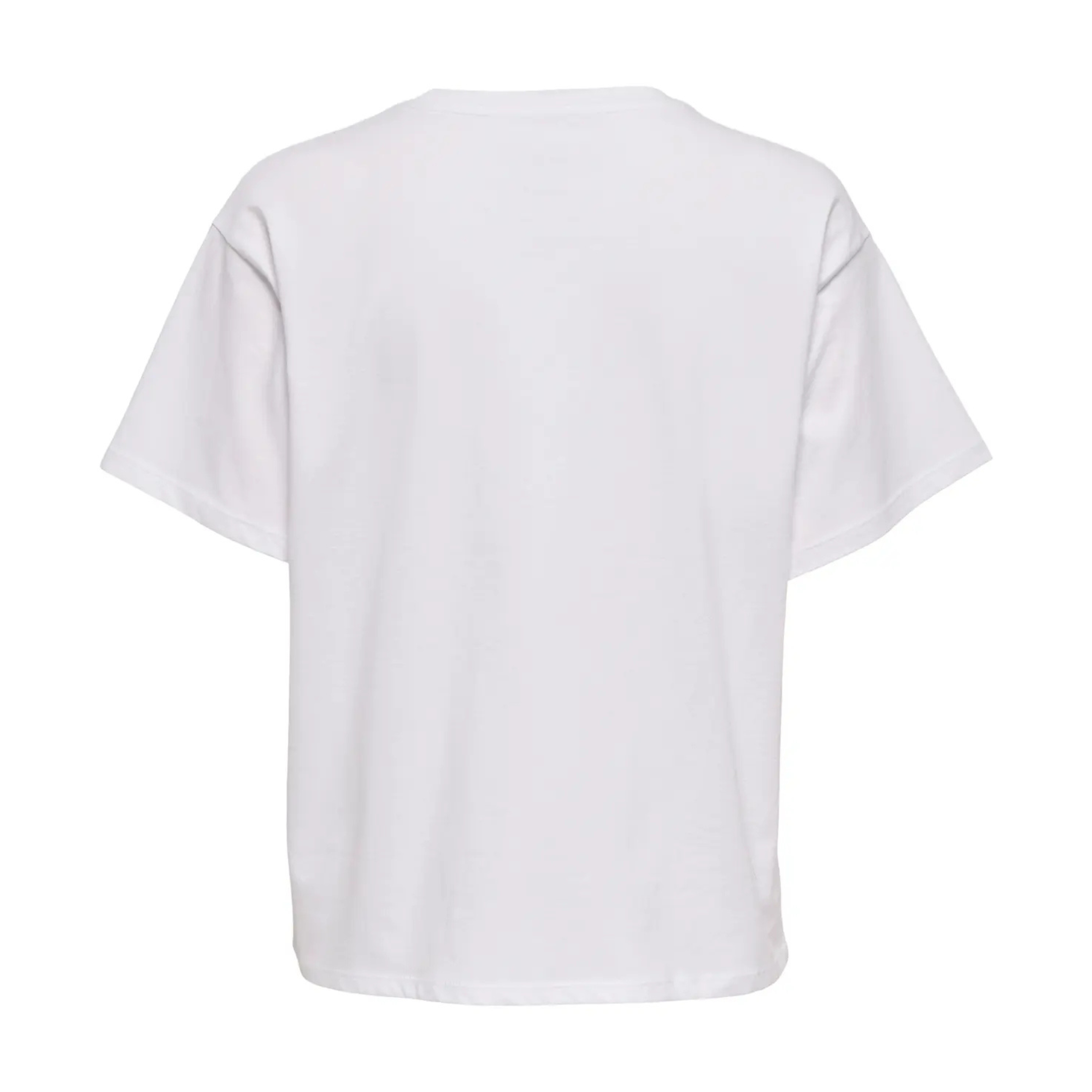 ONLY - T-SHIRT - ZAMMY 15365527 - WHITE HEART