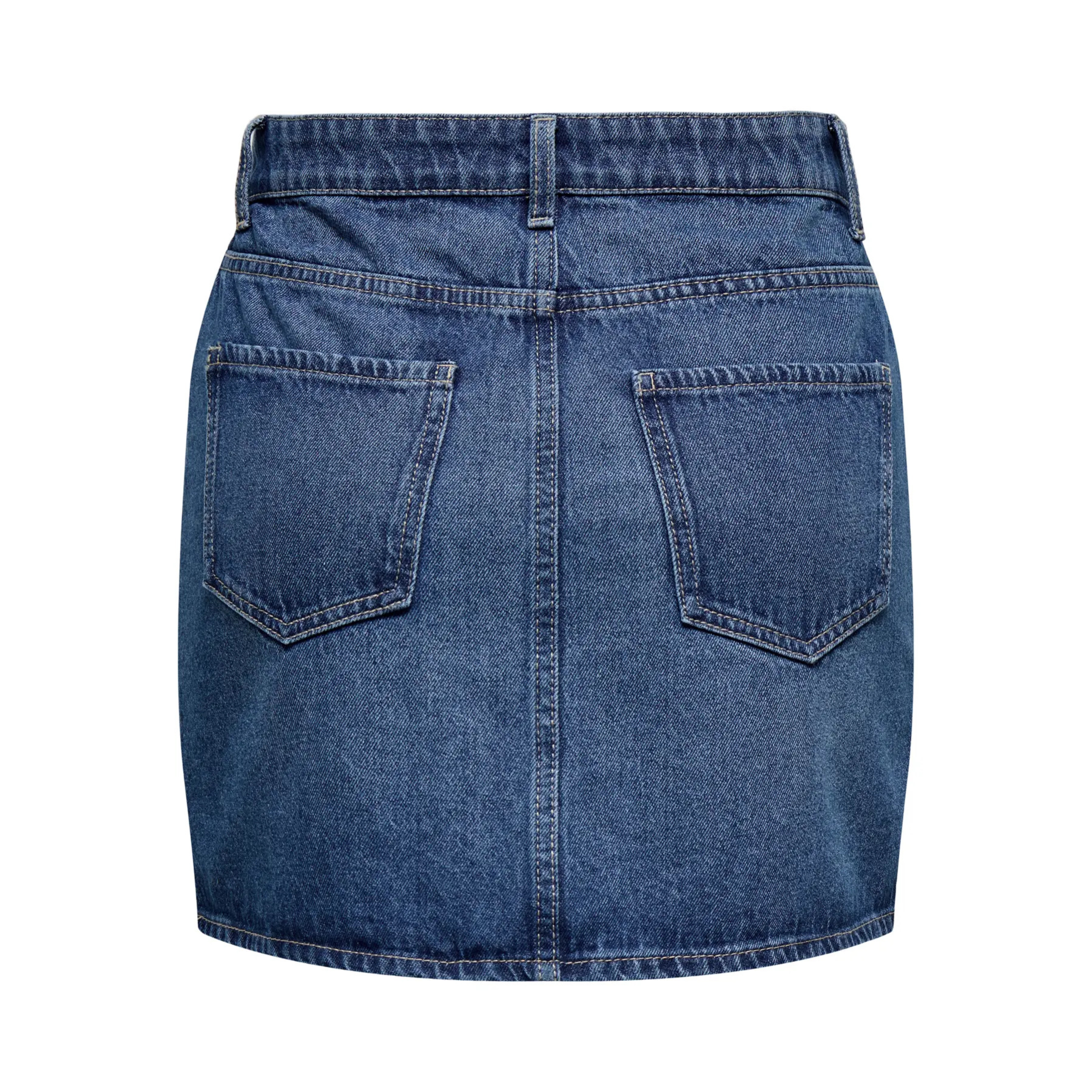 ONLY - DENIM NEDERDEL - MATILDA 15352300 - MEDIUM BLUE DENIM