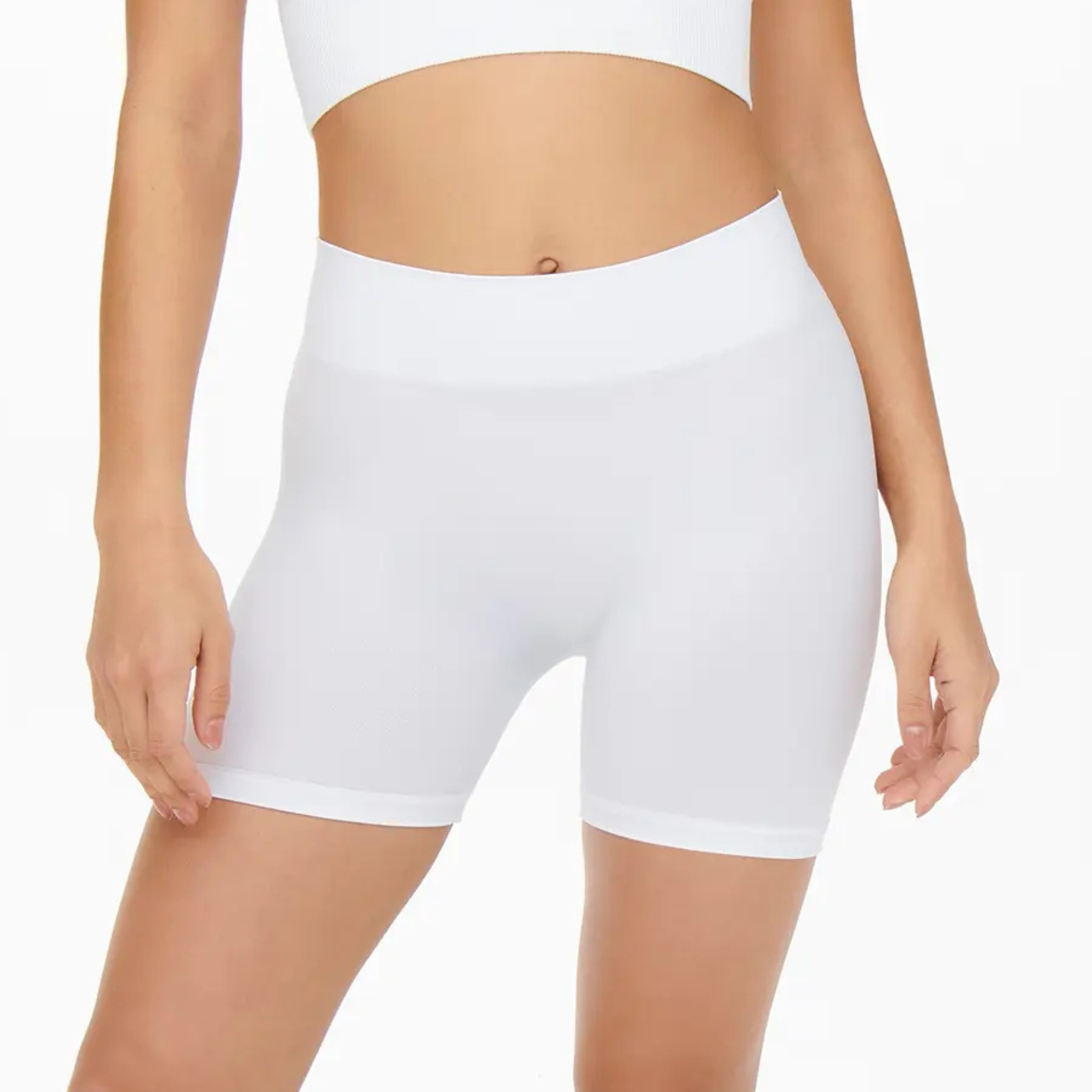 ONLY - CYKELSHORTS - VICKY SEAMLESS MINI 15127040 - HVID