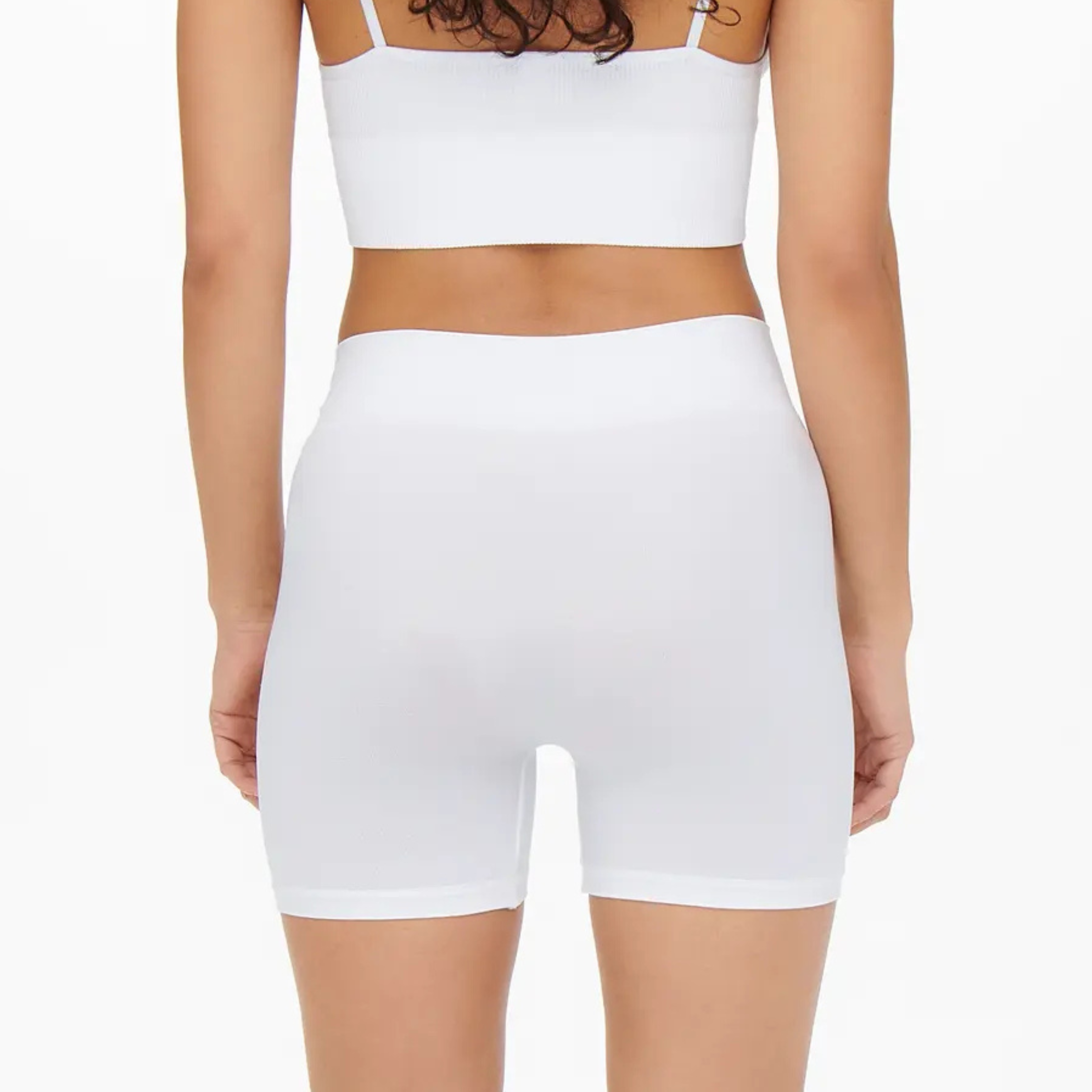 ONLY - CYKELSHORTS - VICKY SEAMLESS MINI 15127040 - HVID