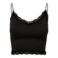 ONLY - TOP - VICKY SEAMLESS CROPPED 15190175 - SORT