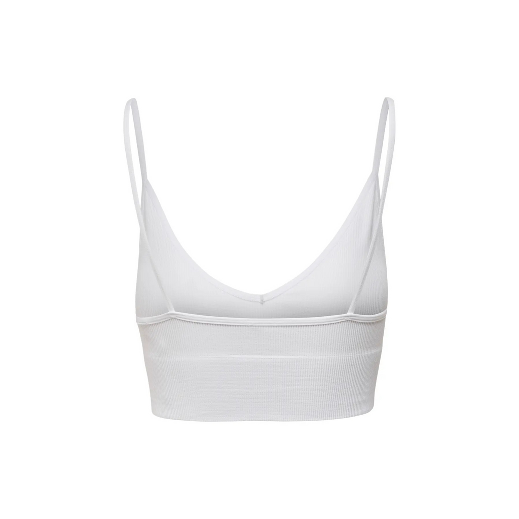ONLY - BH - VICKY RIB SEAMLESS 15201539 - BRIGHT WHITE