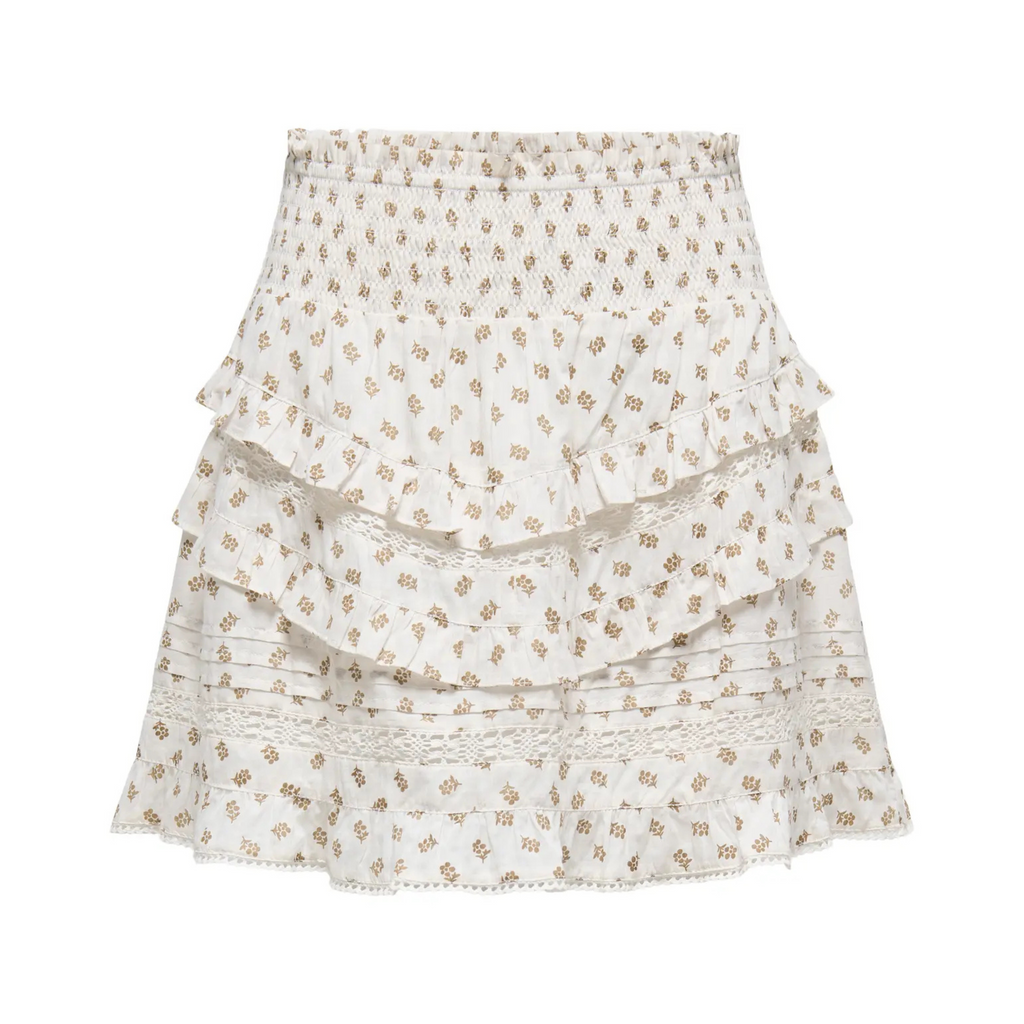 ONLY - NEDERDEL - JASMIN 15352497 - CLOUD DANCER/KELP FLOWER
