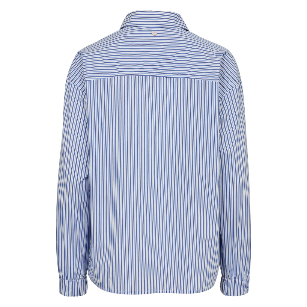 NÜMPH - SKJORTE - MAJRA 705966 - DRESS BLUES