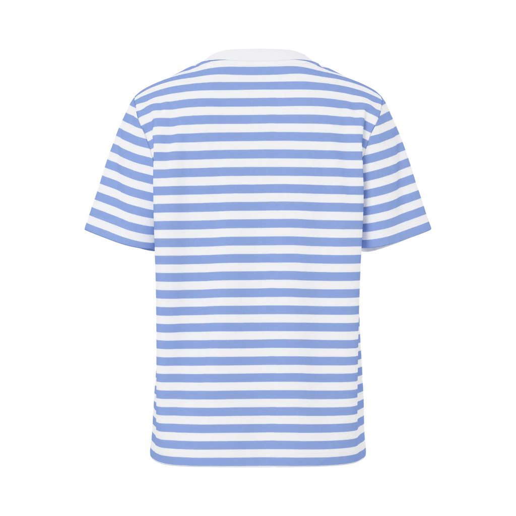 PIECES - T-SHIRT - RIA 17146339 - HYDRANGEA/BRIGHT WHITE