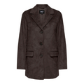 ONLY - BLAZER - TULIP FAUX SUEDE 15356927 - CHOCOLATE TORTE
