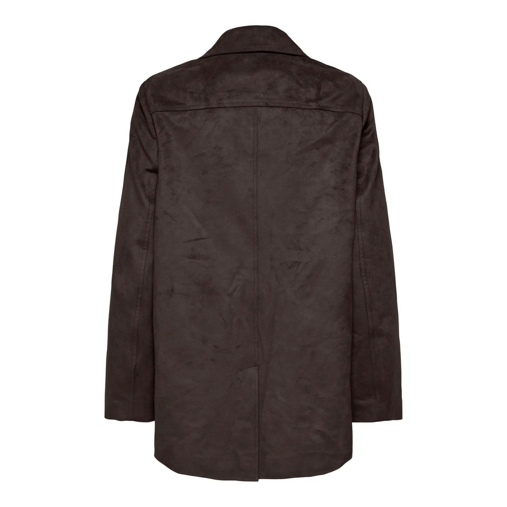 ONLY - BLAZER - TULIP FAUX SUEDE 15356927 - CHOCOLATE TORTE