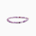 SOÏ - KRYSTAL ARMBÅND - AMETYST 6 MM.