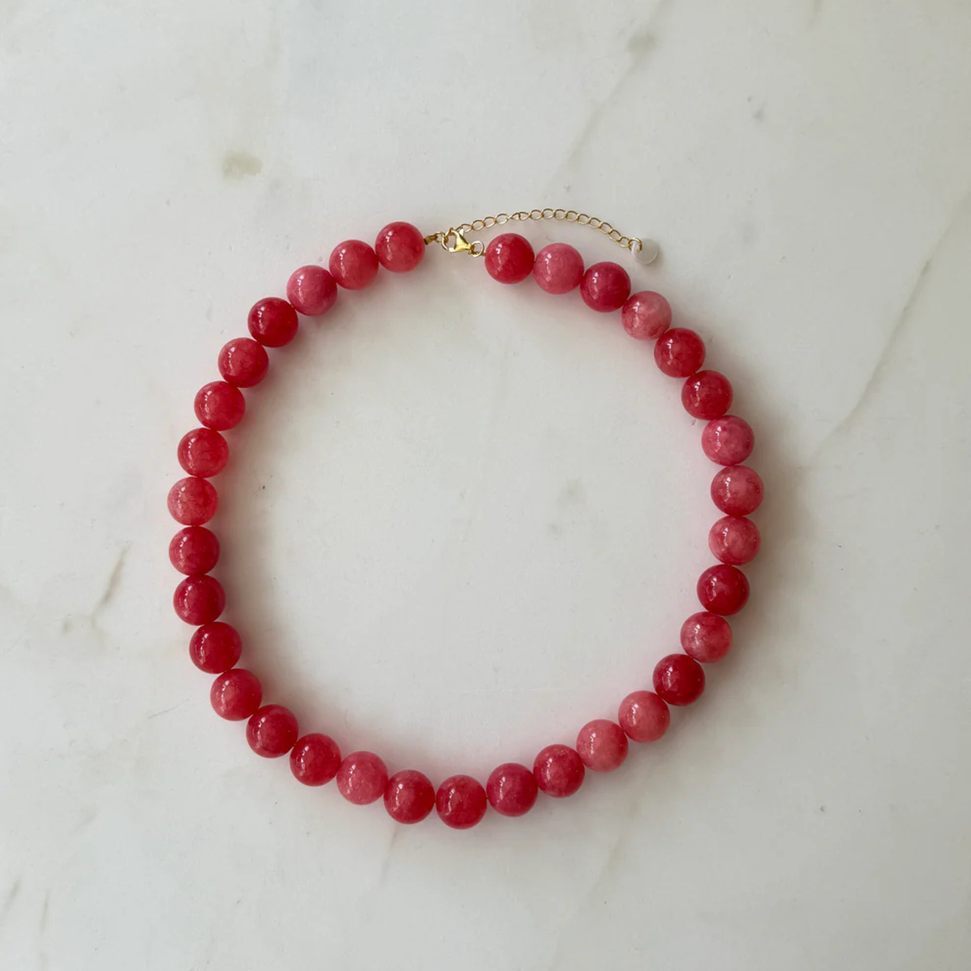 SOÏ - KRYSTAL HALSKÆDE - FARO - CHUNKY REDSTONE QUARTZ