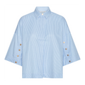 CONTINUE - SKJORTE - KLARA 14935 - BLUE STRIPES