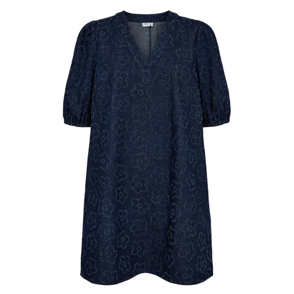 NÜMPH - KJOLE - MILLEY 706855 - DARK BLUE DENIM