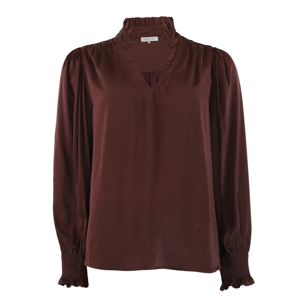 CONTINUE - BLUSE - MOE 14994 - BORDEAUX