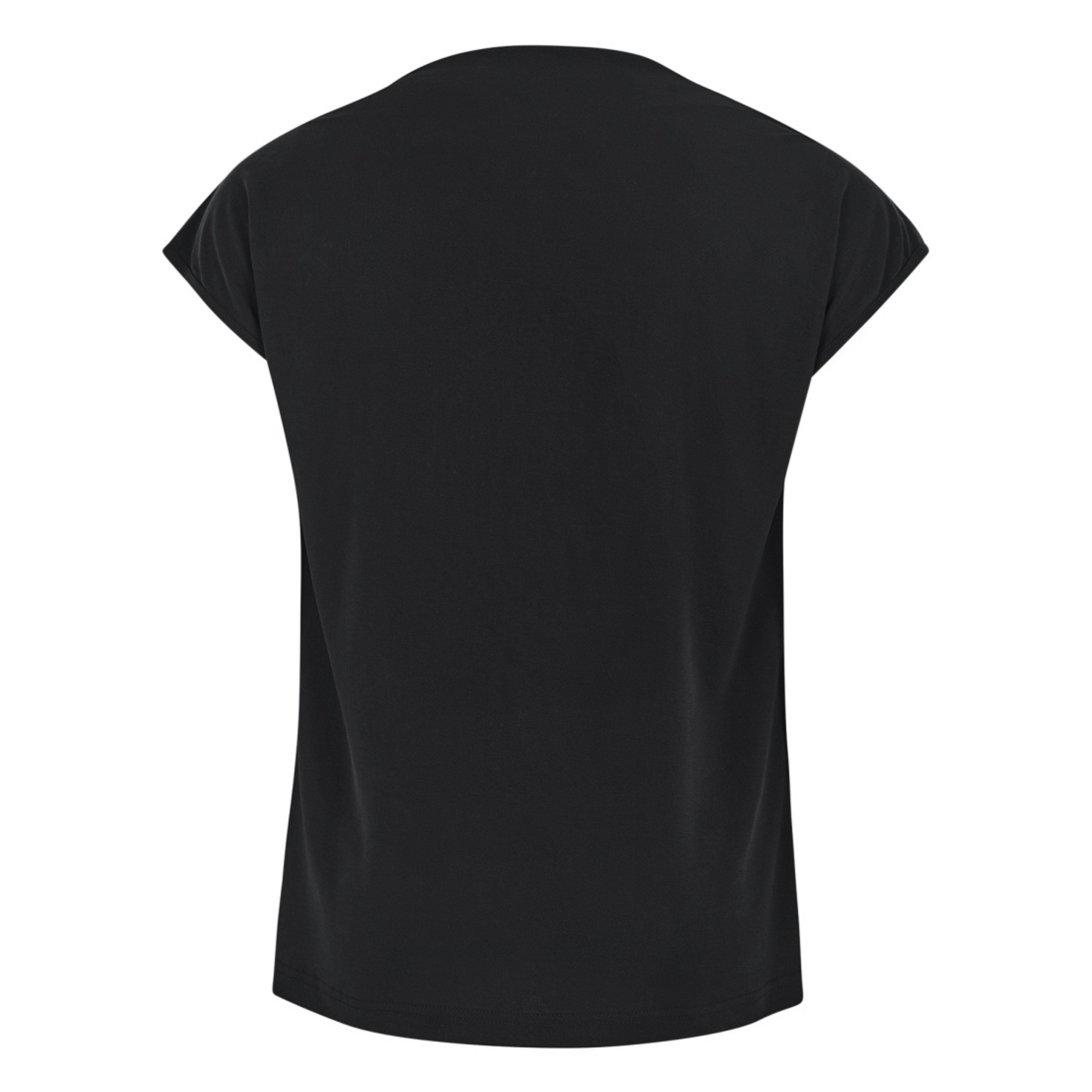 SOFT REBELS - TOP - ELLA DRAPED SR625-302 - SORT