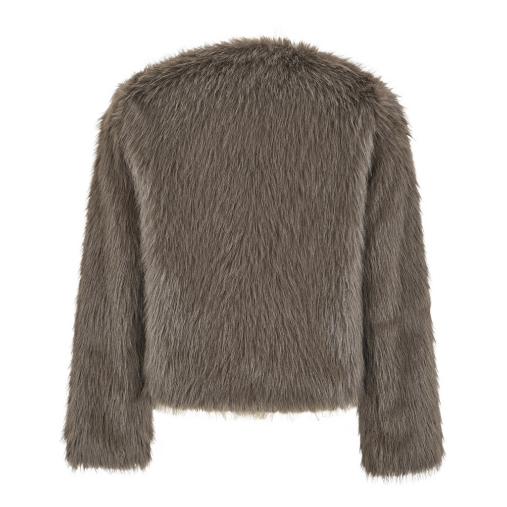 SOFT REBELS - JAKKE - ESTELLE FAUX FUR SR625-600 - FALCON
