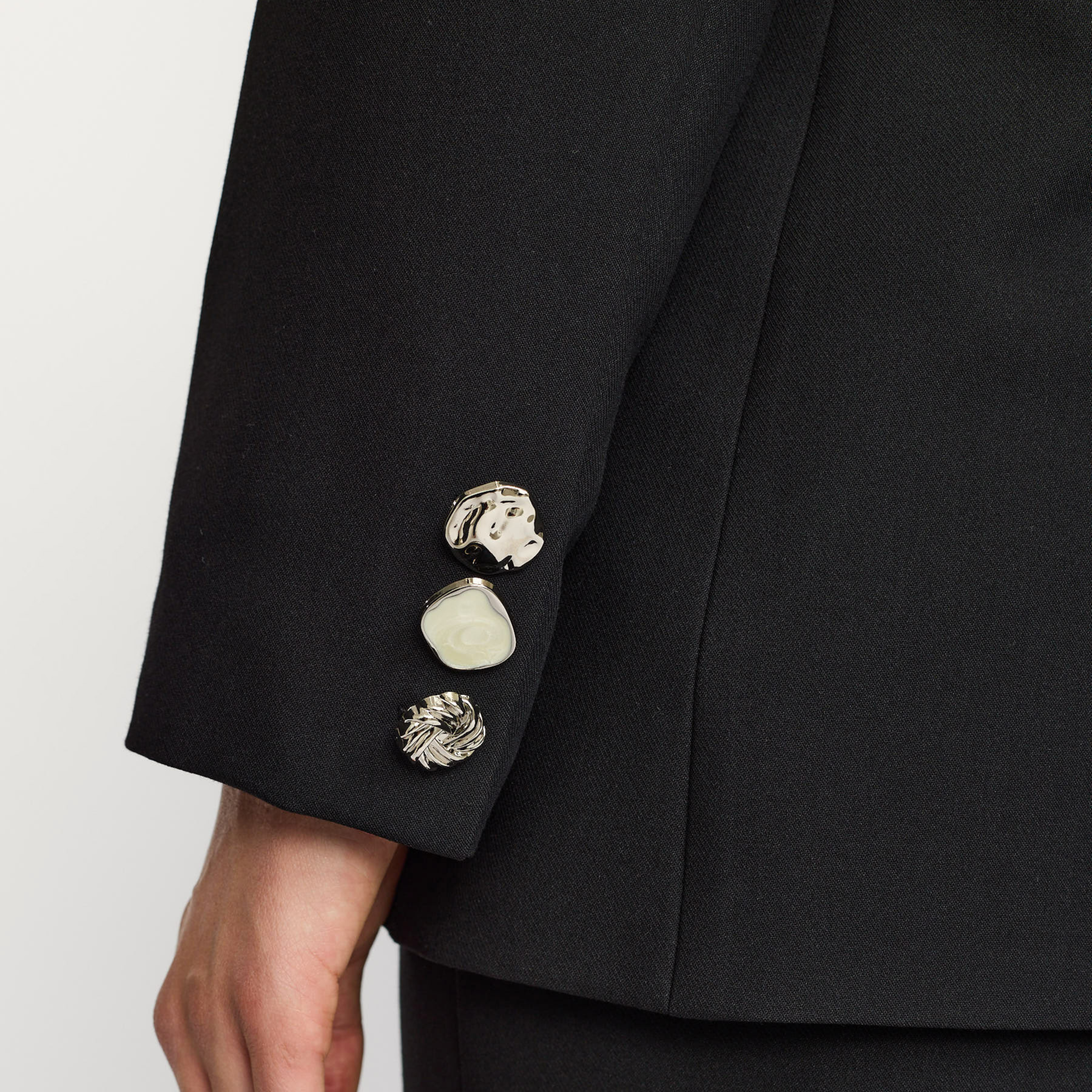 SOFT REBELS - BLAZER - ESTER JEWEL SR625-718 - SORT