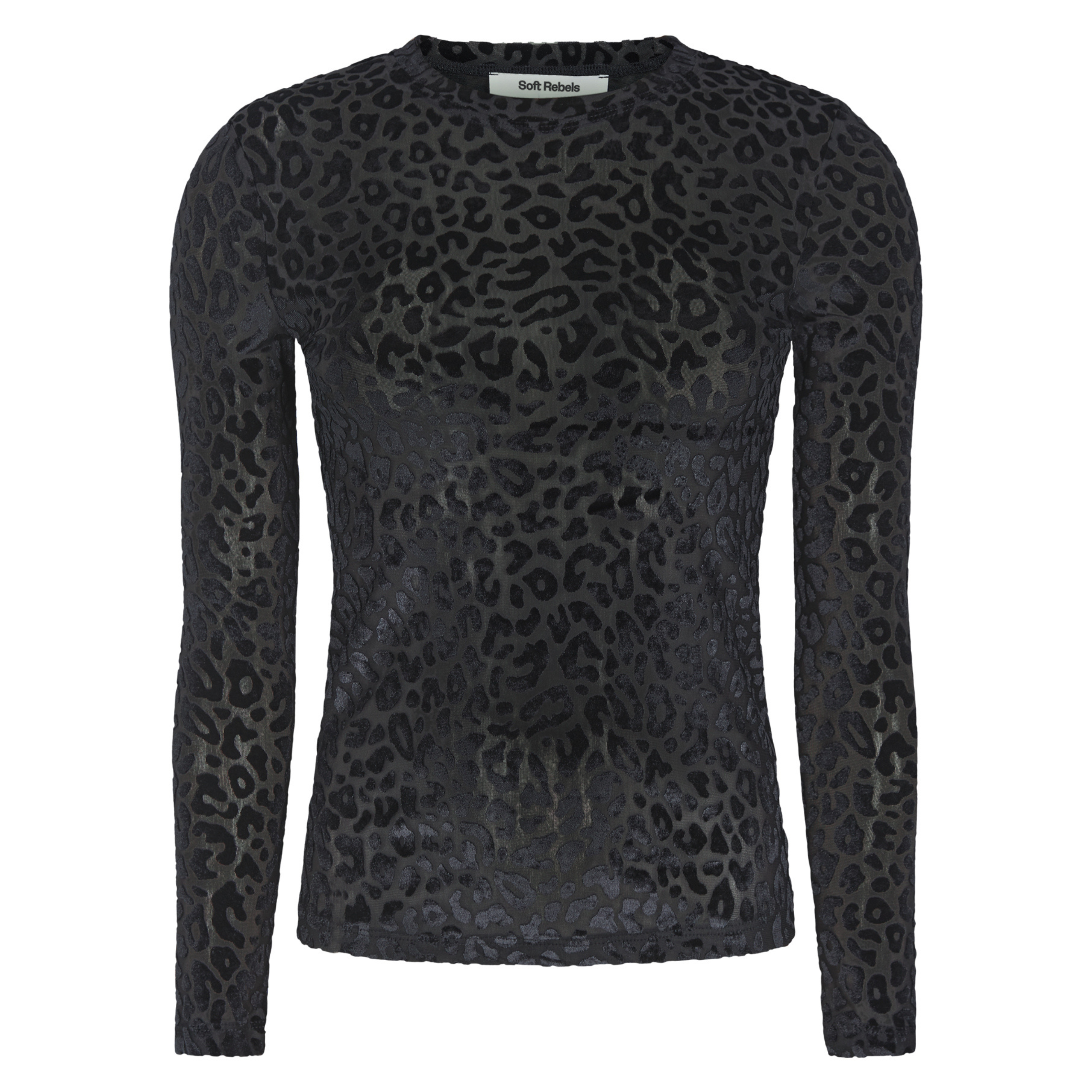 SOFT REBELS - BLUSE - ZARIA SR625-300 - SORT