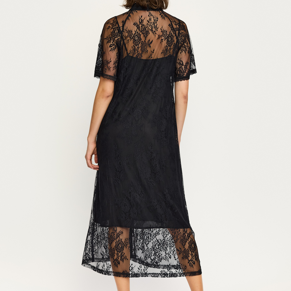 SOFT REBELS - KJOLE - LAUREL SR625-714 - SORT