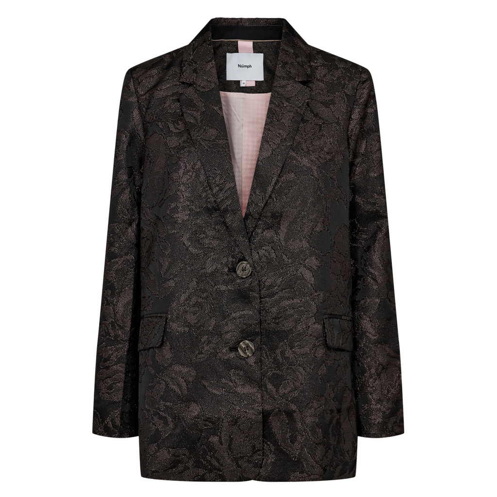 NÜMPH - BLAZER - LIKA 706147 - BLACK COFFEE