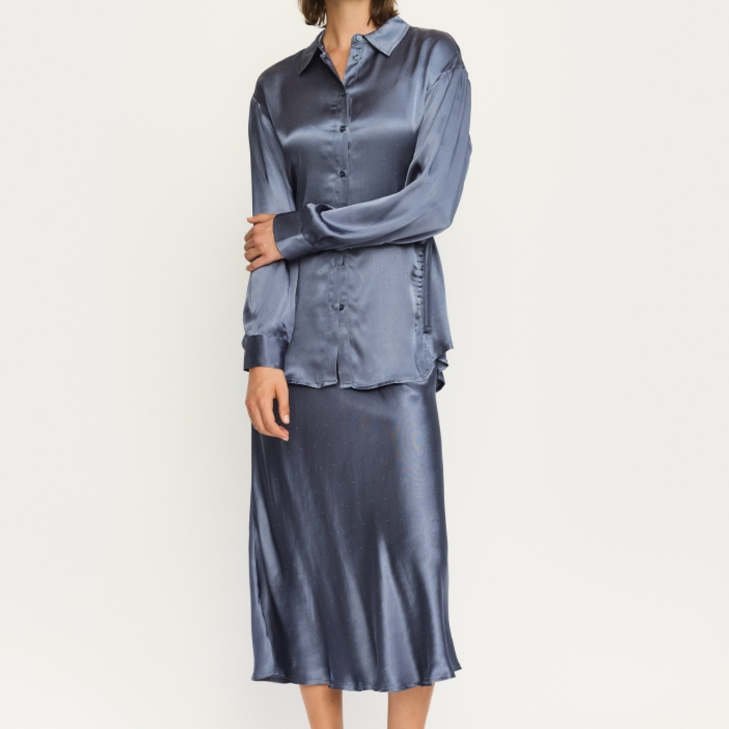 SOFT REBELS - SKJORTE - FRANCESCA SR525-705 - GRISAILLE