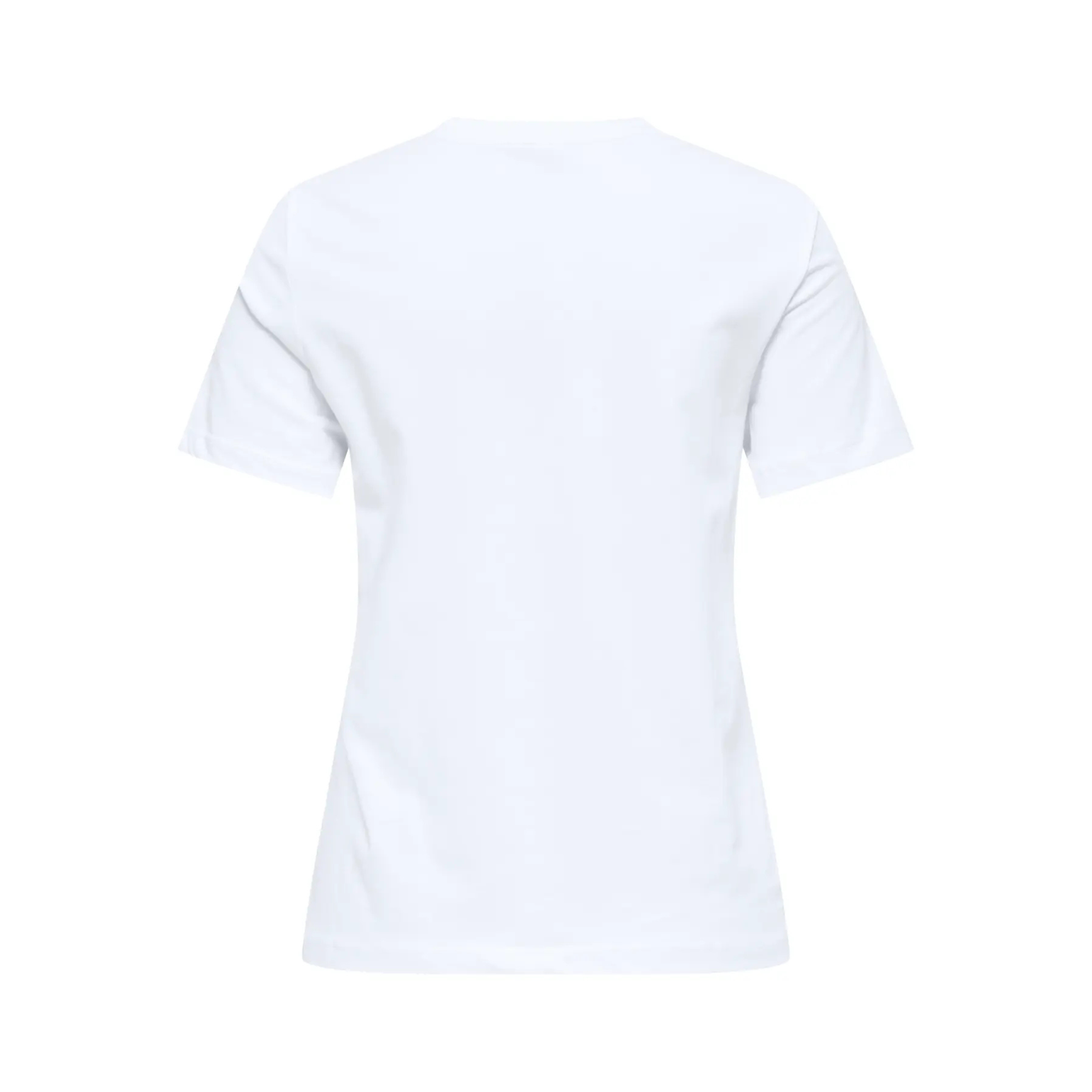 ONLY - T- SHIRT - KETTY 15288473 - BRIGHT WHITE/CHERRIES