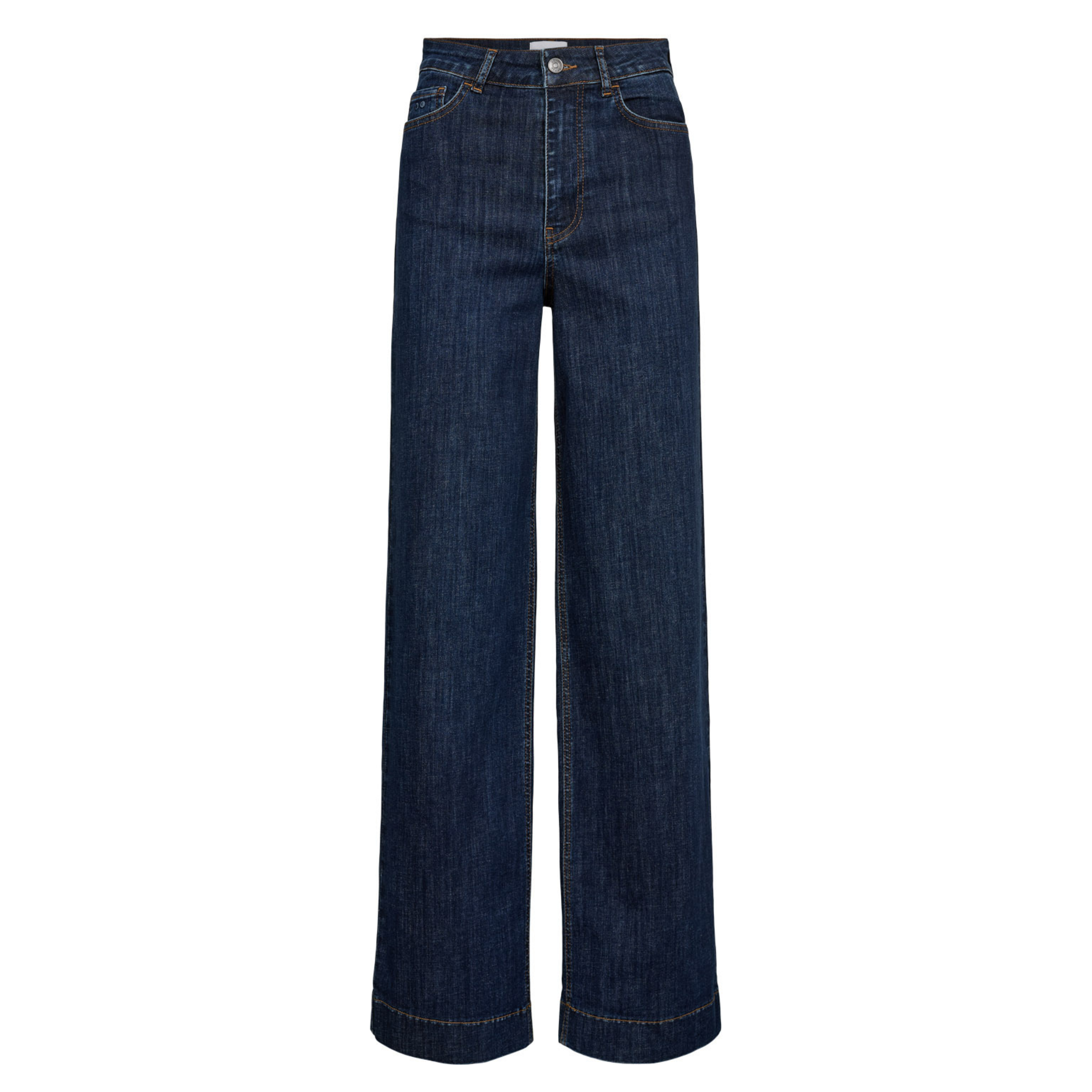 NÜMPH - JEANS - PARIS WIDE 706663 - DARK BLUE DENIM