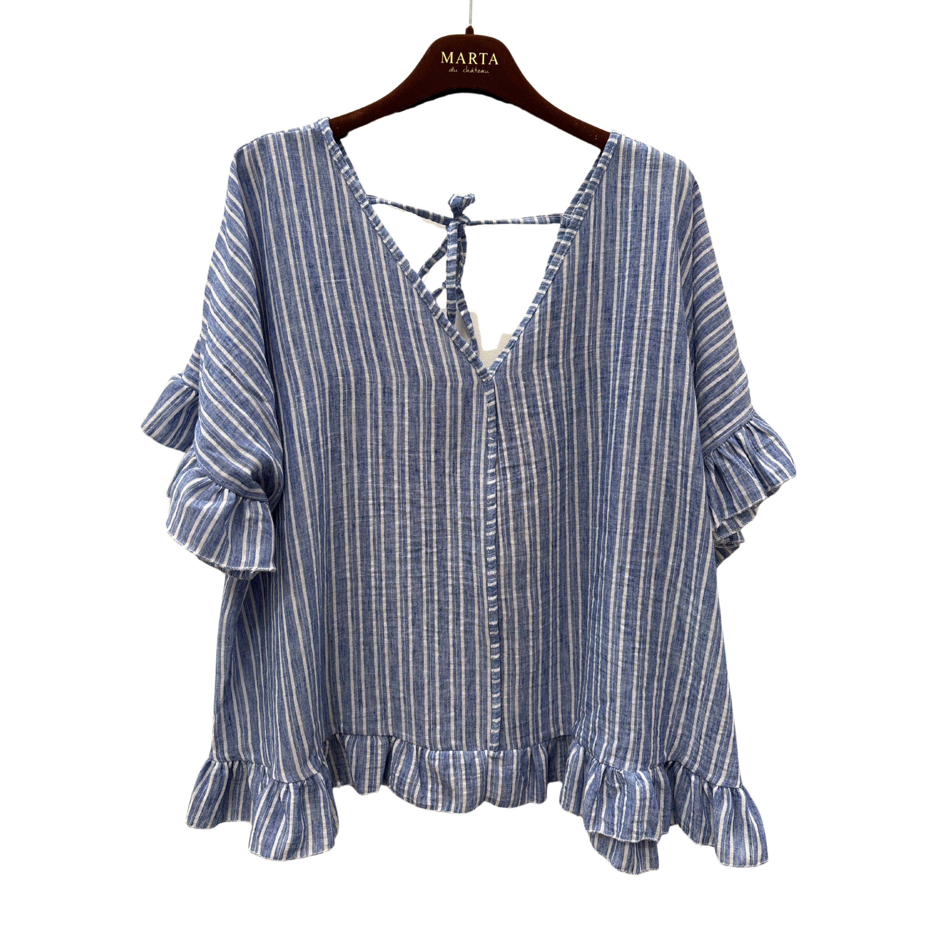 MARTA DU CHATEAU - T-SHIRT - MATILDA 8464 - BLUE JEANS