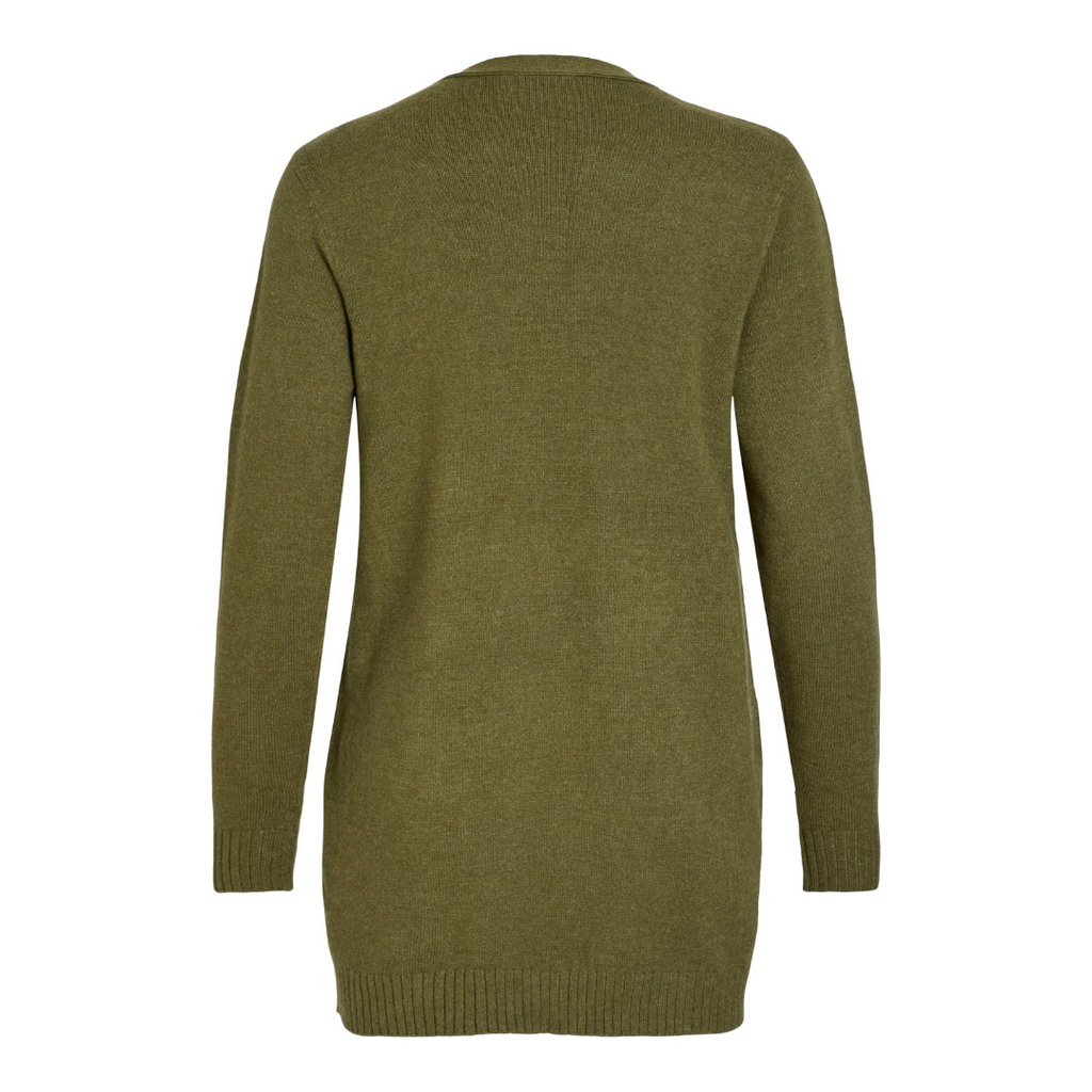 VILA - CARDIGAN - RIL 14044041 - CAPULET OLIVE DARK MELANGE