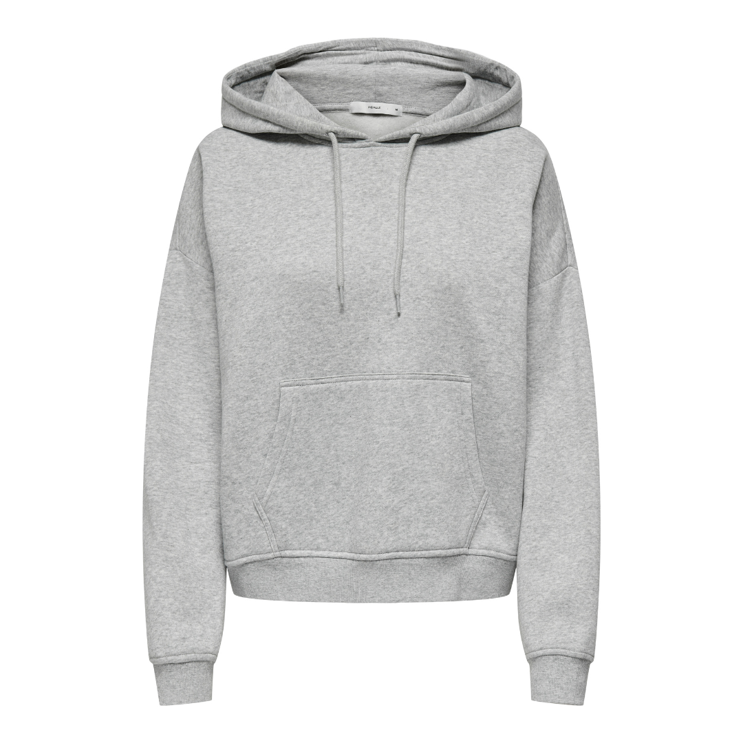 ONLY - HOODIE - SWEAT LIFE 15323525 - LIGHT GREY MELANGE