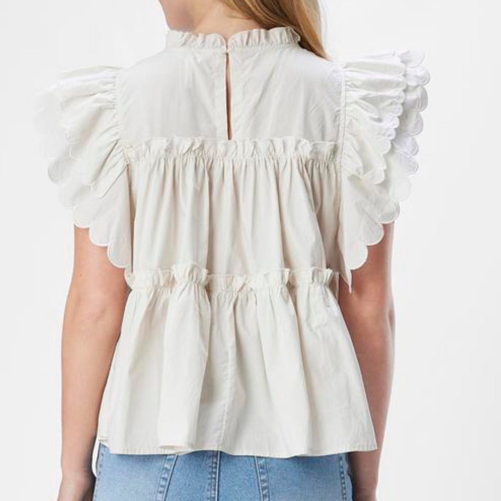 OBJECT - TOP - HOPE 23044943 - WHITE SAND