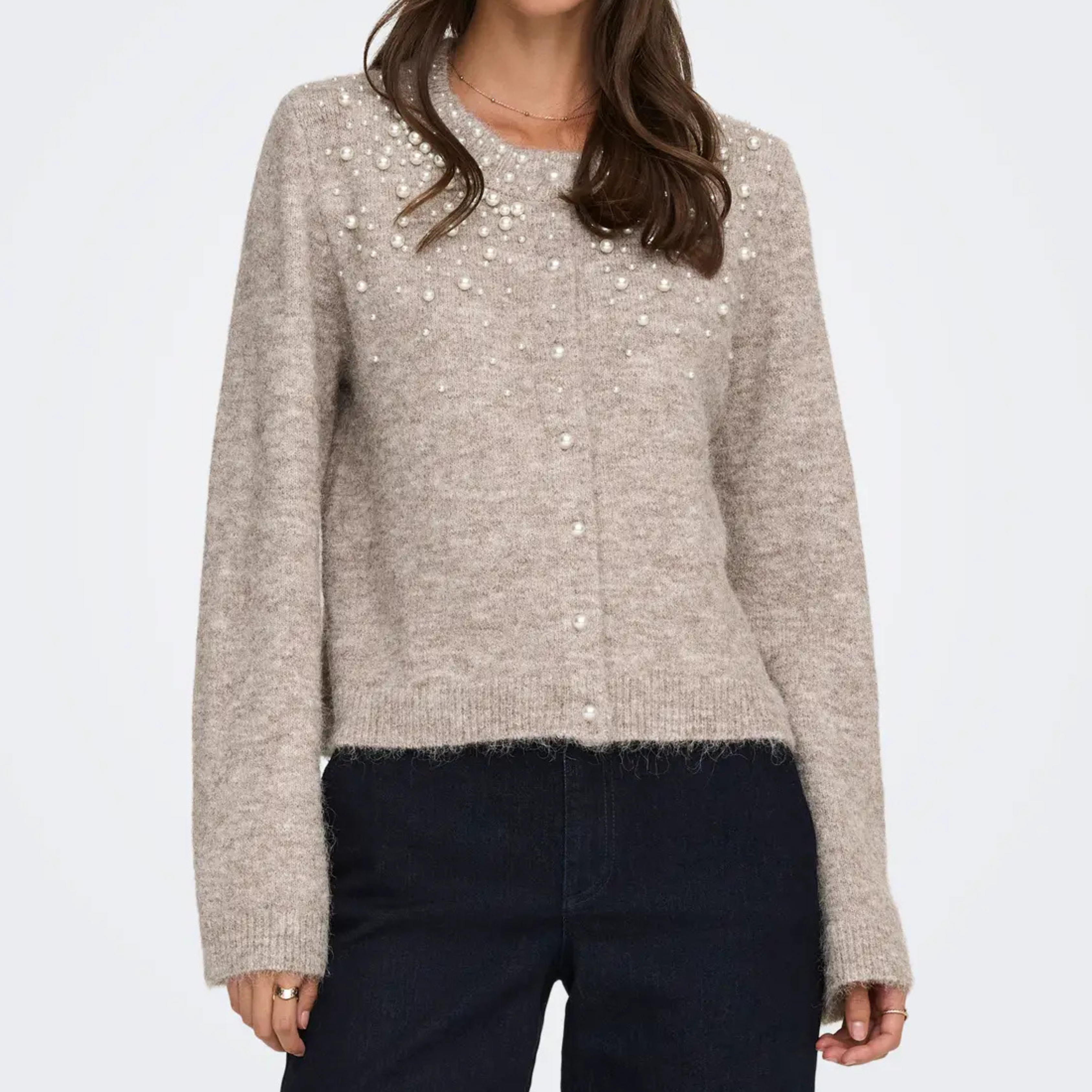 ONLY - CARDIGAN - MIGGIE 15375519 - MALT BALL