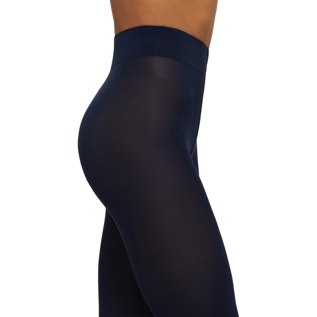 WOLFORD - STRØMPEBUKSER - VELVET DE LUXE 66 14775 - 5452 NAVY