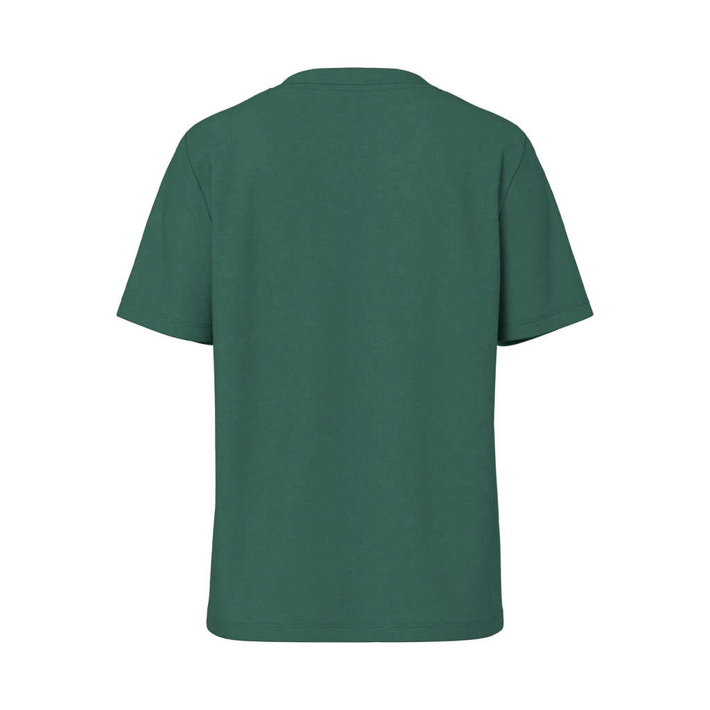 PIECES - T-SHIRT - RIA SOLID 17140802 - TREKKING GREEN
