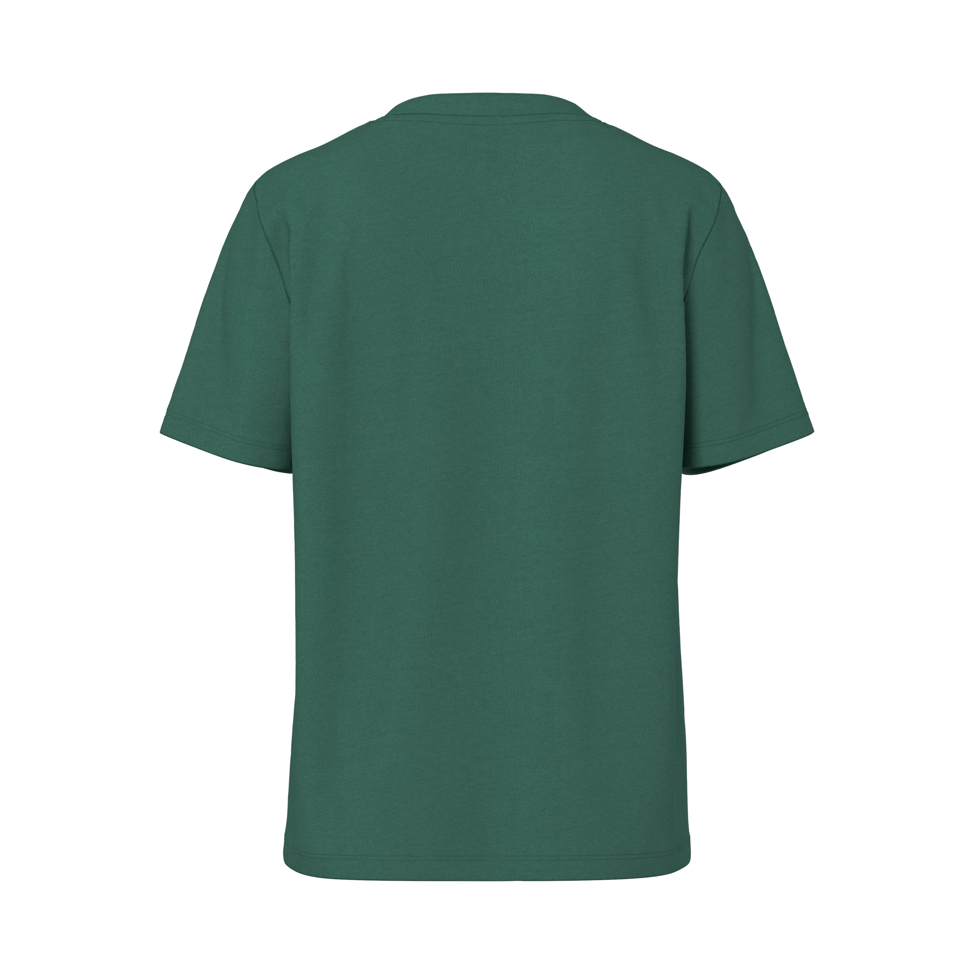 PIECES - T-SHIRT - RIA SOLID 17140802 - TREKKING GREEN
