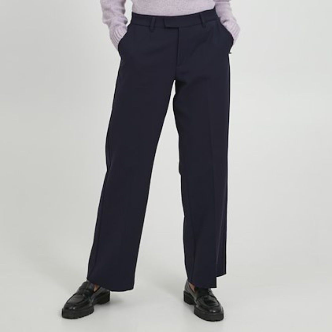 PULZ JEANS - BUKS - BINDY 50206519 - DARK SAPPHIRE