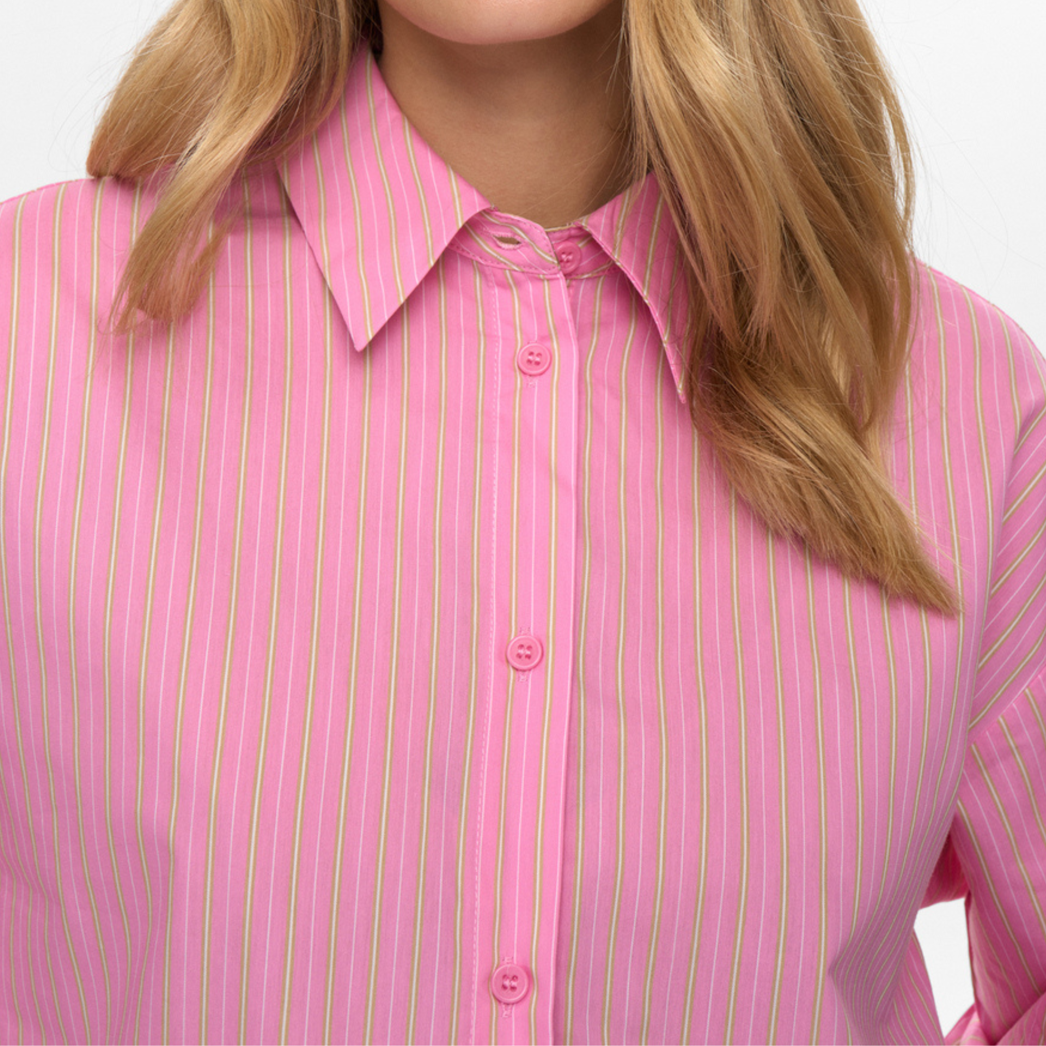NÜMPH - SKJORTE - ALICIA 706261 - FUCHSIA PINK