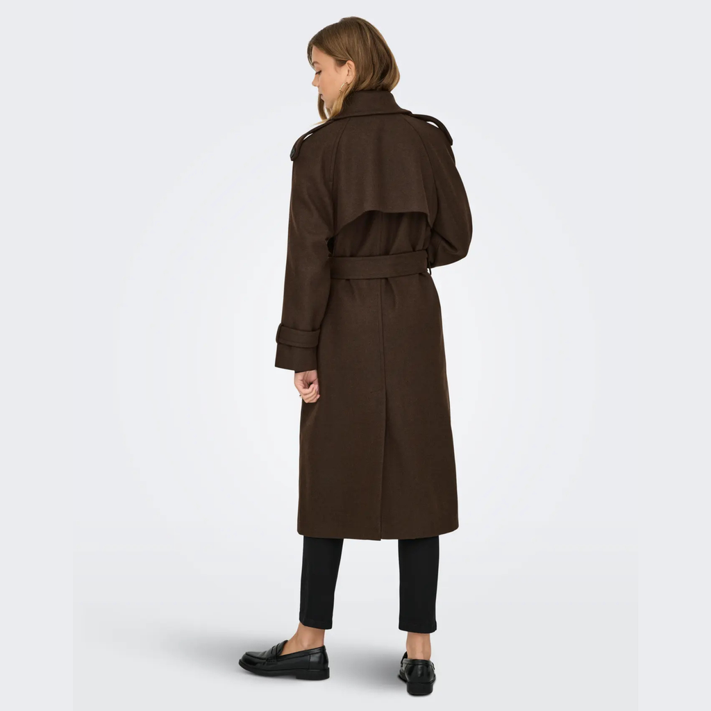 ONLY - FRAKKE - DEAR-TRILLION 15344734 - CHOCOLATE BROWN MELANGE