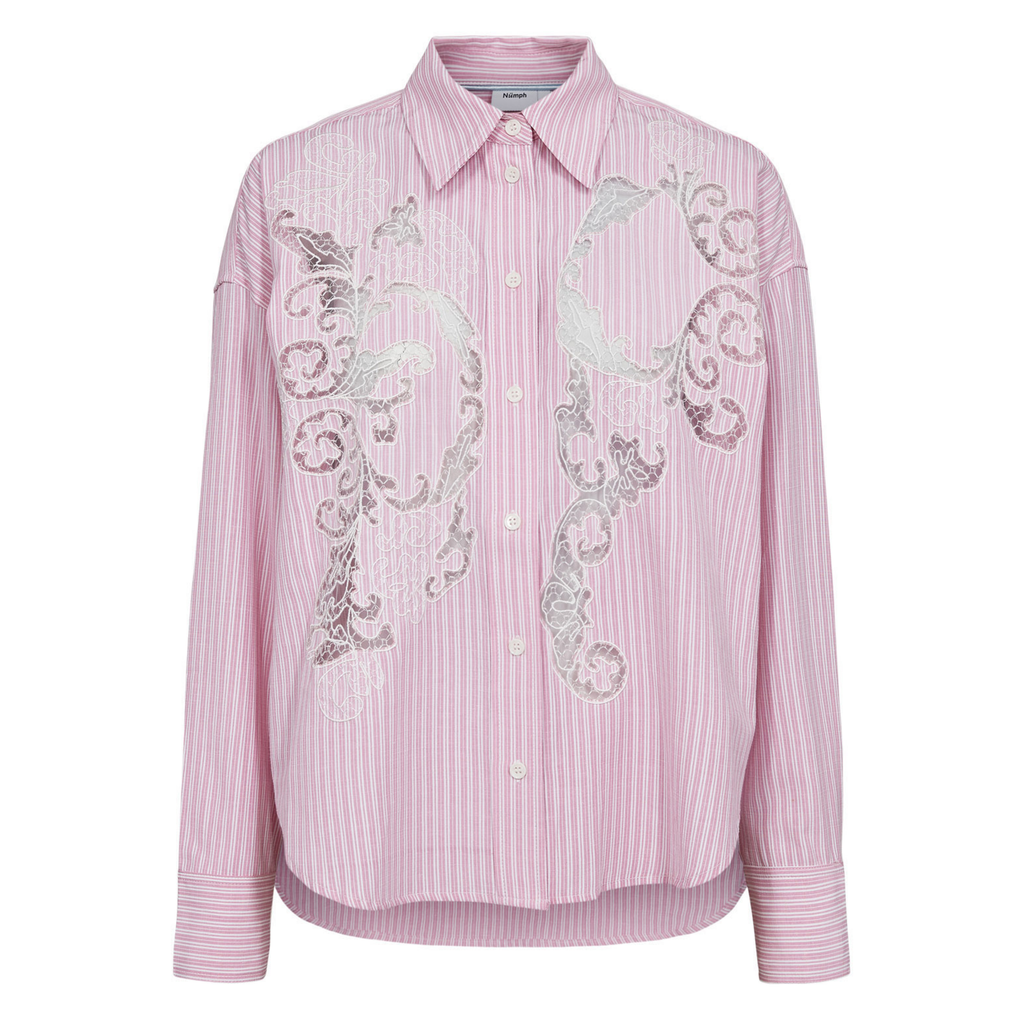 NÜMPH - SKJORTE - VALERIE 706275 - FUCHSIA PINK