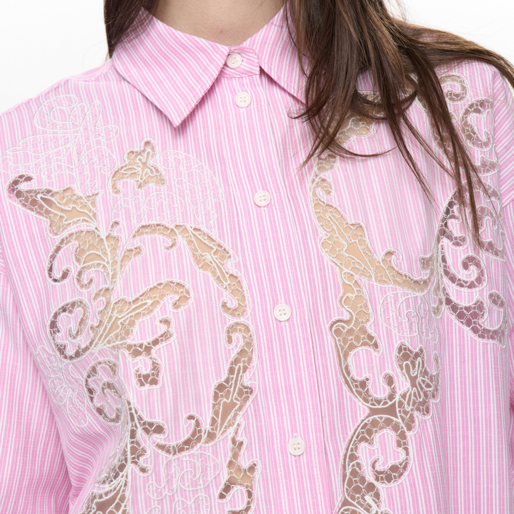 NÜMPH - SKJORTE - VALERIE 706275 - FUCHSIA PINK