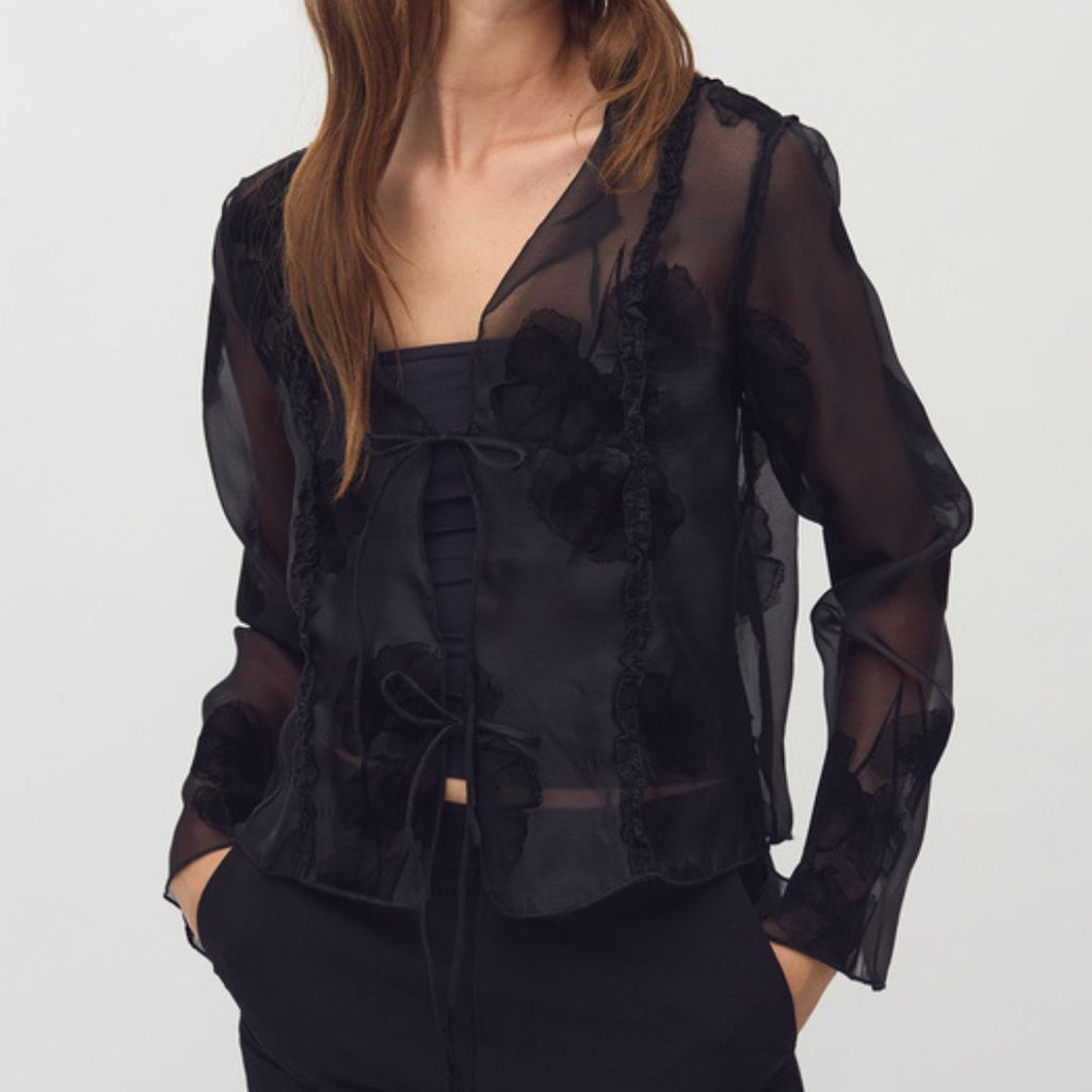 MBYM - BLUSE - STELLANA 61590133 - SORT
