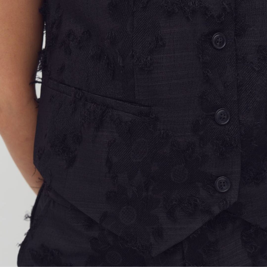 MBYM - VEST - MERYA 61910230 - SORT