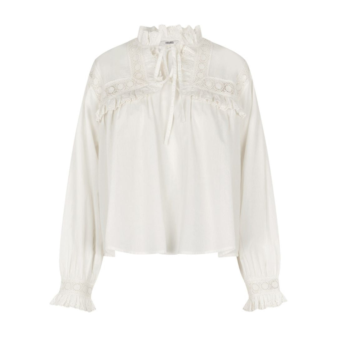 MBYM - BLUSE - GERLINA 58790101 - HVID