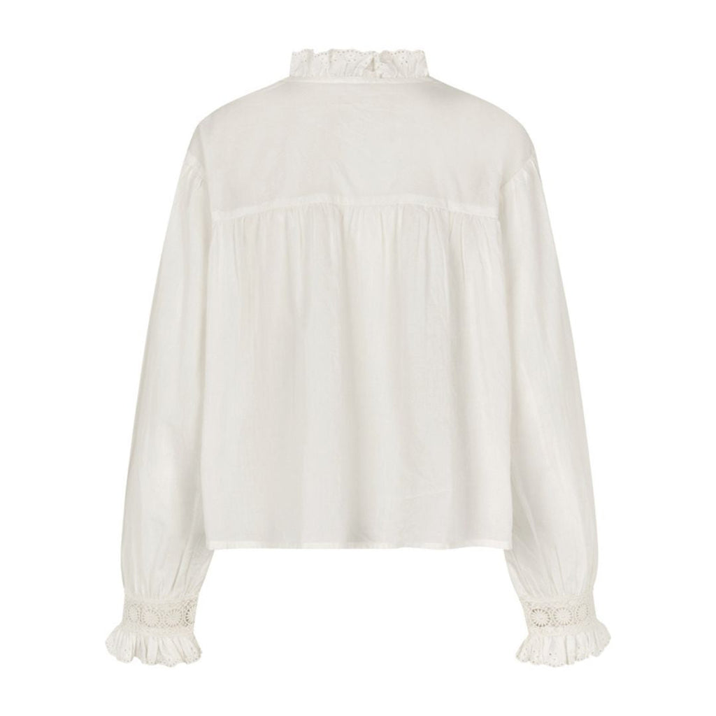 MBYM - BLUSE - GERLINA 58790101 - HVID
