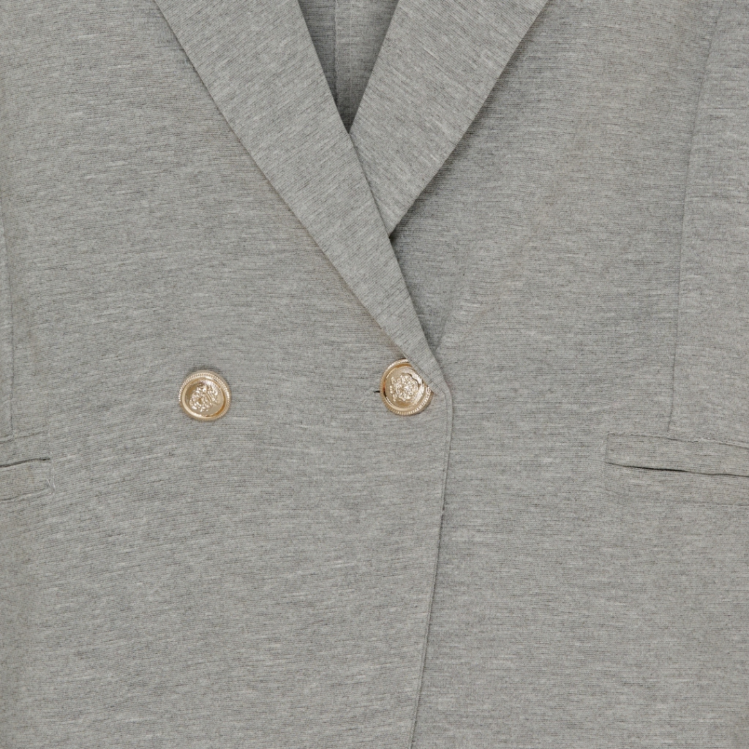 MARTA DU CHATEAU - BLAZER  - VIVIAN 85641-1 - GREY MELANGE