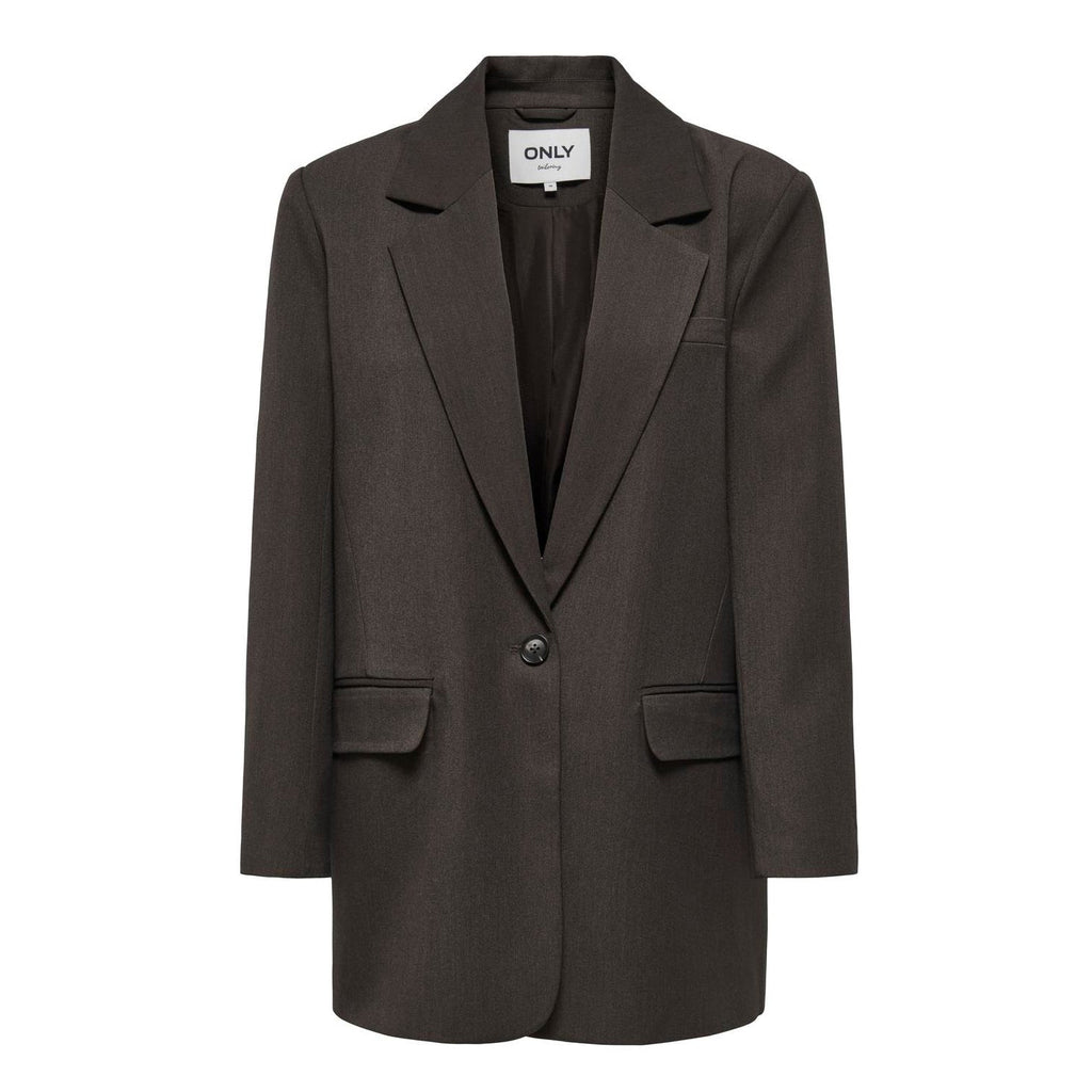 ONLY - BLAZER - HATTIE 15318088 - CHOCOLATE TORTE